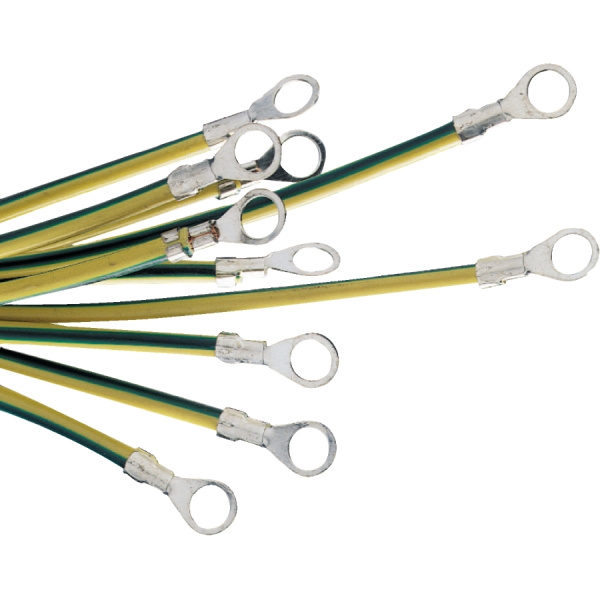 NSYEL166D8 | Проводники заземления 160 мм, 6 мм², M8, Schneider Electric