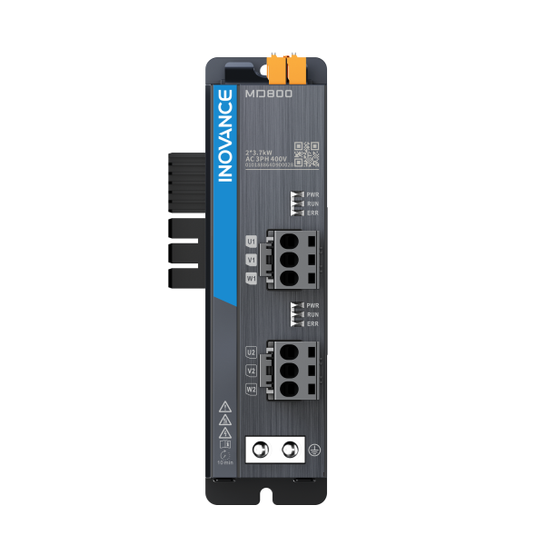 MD800-2-4T1R8S | Модуль инвертора двухдвигательный, 400В, 2 x 0,4/0,75кВт, STO, Inovance