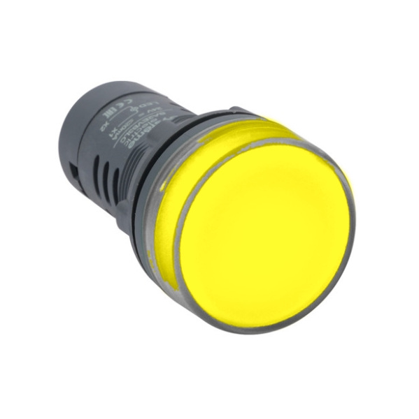 SB7EV08MP | Сигнальная лампа жёлтая, LED 230В АС, Systeme Electric