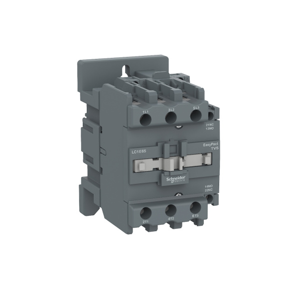 LC1E0601B5 | Контактор, серия EasyPact TVS, 3P, 6А, 1НЗ, управление 24В AC, Schneider Electric