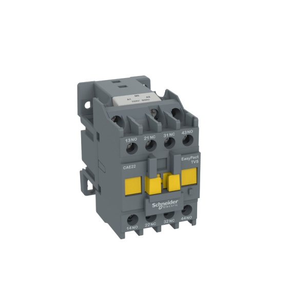 CAE22Q5 | Промежуточное реле, серия EasyPact TVS, 2НО+2НЗ, управление 380В АС, Schneider Electric
