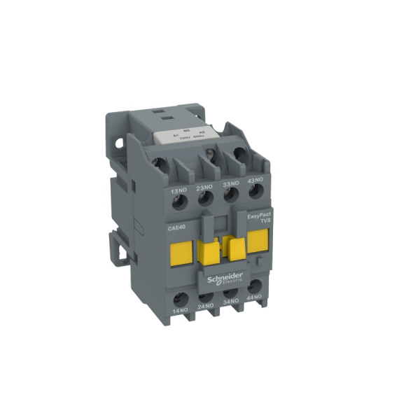 CAE40M5 | Промежуточное реле, серия EasyPact TVS, 4НО, управление 220В АС, Schneider Electric