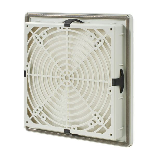 Выпускная решетка Slide 200x200мм, вырез 177х177мм, RAL7035