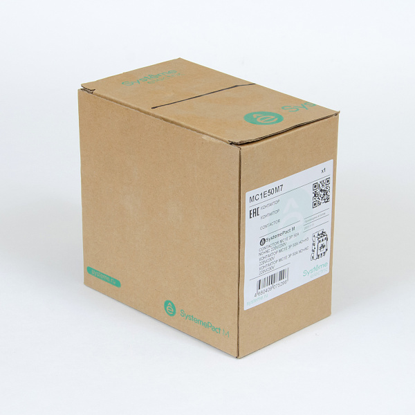 MC1E50M7 | КОНТАКТОР MC1E 3P 50A НО+НЗ 220V/230V 50/60ГЦ (LC1E50M5), Systeme Electric