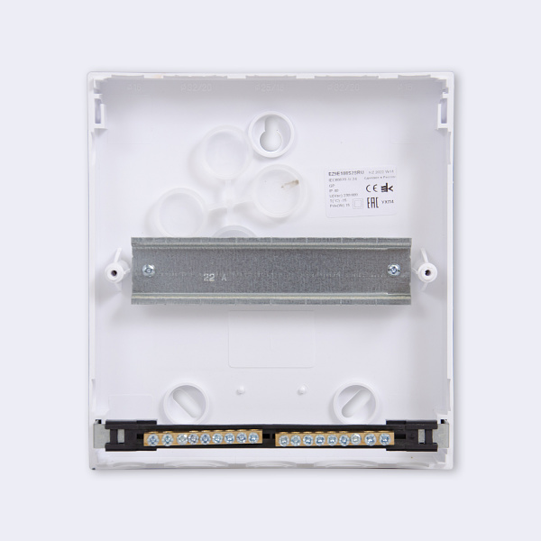 EZ9E108S2SRU | City9 Box корпус навесной с проз. дв. 1ряд/8мод, Systeme Electric