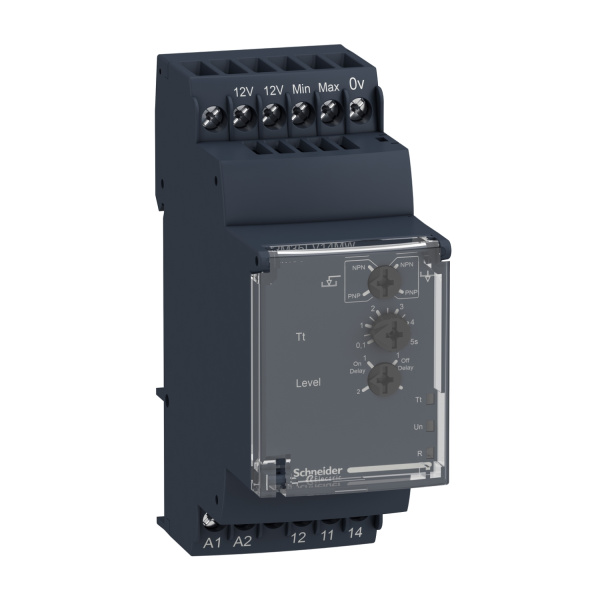 RM35LV14MW | Реле контроля уровня жидкости для поплавков с сухим контактом, Schneider Electric