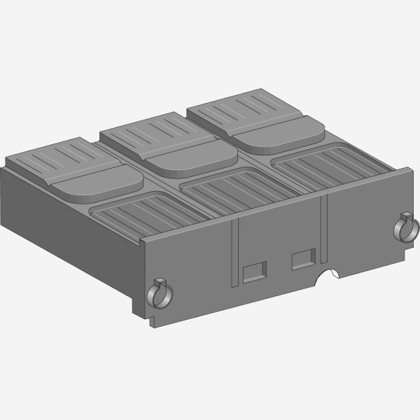 SPC-STC3-01-02 | КОРОТКАЯ КЛЕММНАЯ ЗАГЛУШКА ДЛЯ 3P (100-250), Systeme Electric