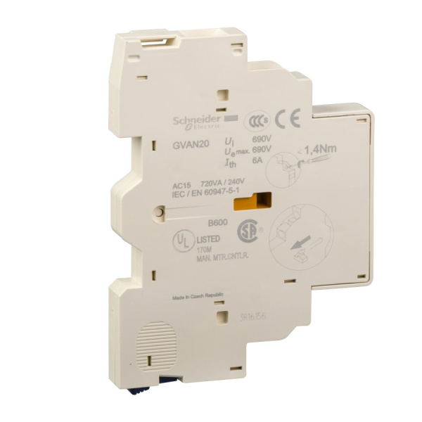 GVAN20 | Контакты состояния 2НО, Schneider Electric
