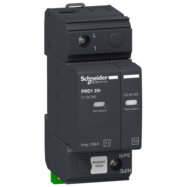 16329 | УЗИП, серия PRD1, L, PE(N), класс 1+2, Schneider Electric