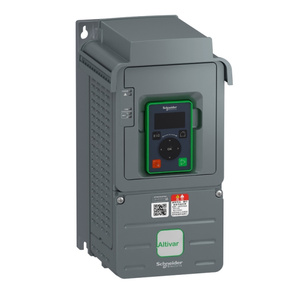 ATV610U22N4 | Преобразователь частоты, серия ATV610, 1,5/2,2 кВт, 4,0/5,6 А, перегрузка 150/110 %, 380 В, Schneider Electric