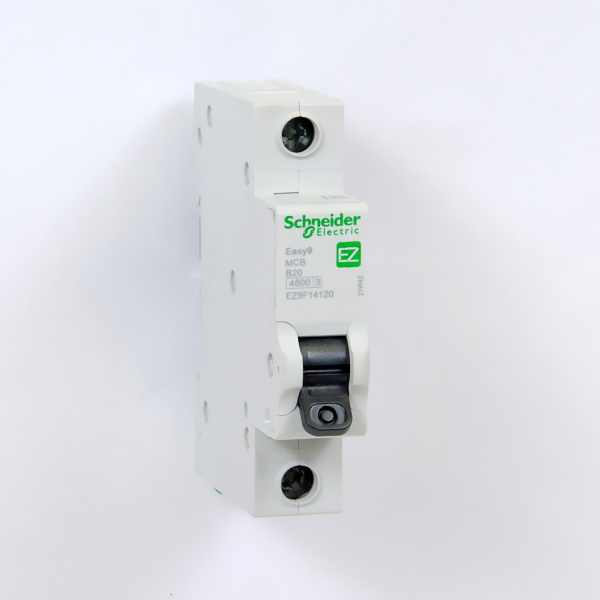  | Easy9, 1p, 20А, кривая B, 4,5кА — Автоматический выключатель, Schneider Electric