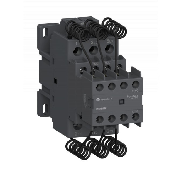 MC1DMKE7 | КОНТАКТОР MC1D ДЛЯ КОНДЕНСАТОРНЫХ БАТАРЕЙ 25 КВАР 1НО/2НЗ 48V 50/60ГЦ, Systeme Electric