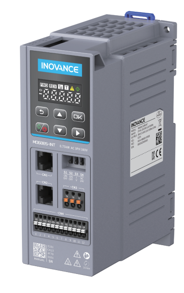 MD600S-2S4R6 | Преобразователь частоты MD600S, 0,75кВт - 150%, 220В, Modbus-RTU, Inovance