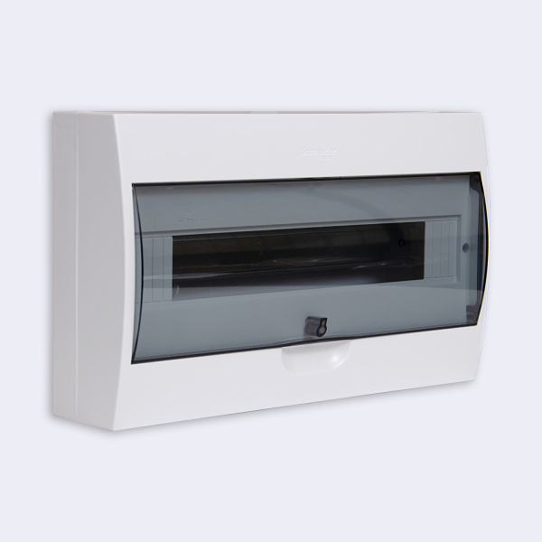 EZ9E118S2SRU | City9 Box корпус навесной с проз. дв. 1ряд/18мод, Systeme Electric