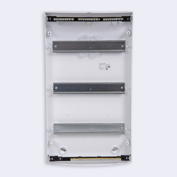 EZ9E312P2SRU | City9 Box корпус навесной с белой дв. 3ряд/36мод, Systeme Electric