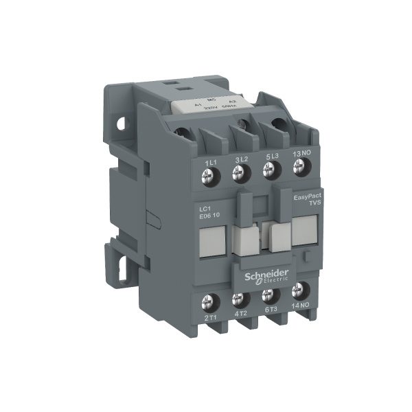 LC1E1201B5 | Контактор, серия EasyPact TVS, 3P, 12А, 1НЗ, управление 24В AC, Schneider Electric