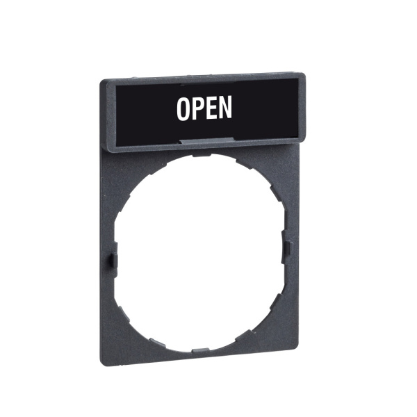 ZBY2313 Этикетка OPEN, Schneider Electric 