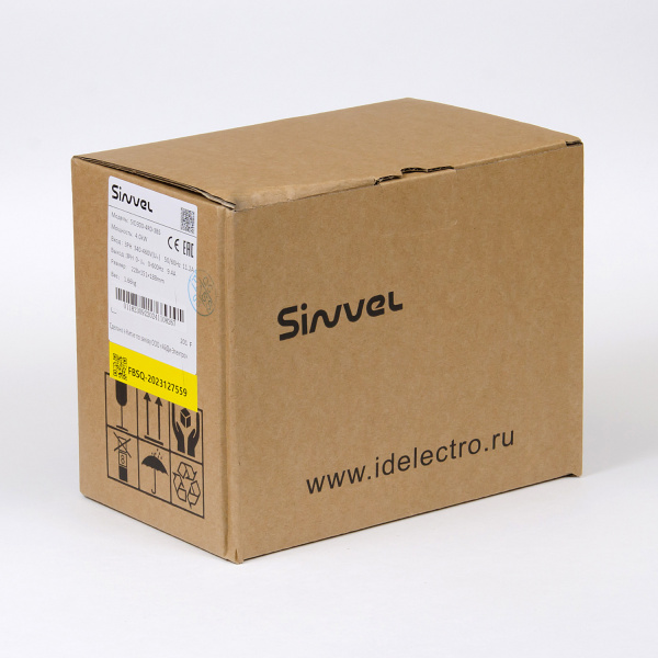 SID300-4R0G/5R5P-3BS | Преобразователь частоты SID300, 4,0кВт - 150% или 5,5кВт - 120%, 3ф 380В, STO, тормозной модуль, Sinvel