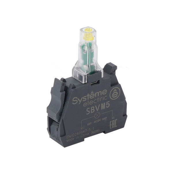 SBVM5 | Световой блок жёлтый LED 230-240В АС, Systeme Electric