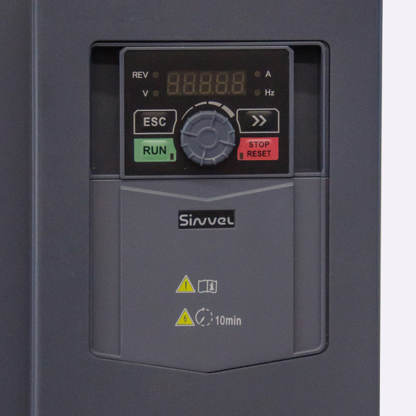 SID300-110G/132P-3S | Преобразователь частоты SID300, 110кВт - 150% или 132кВт - 120%, 3ф 380В, STO, Sinvel