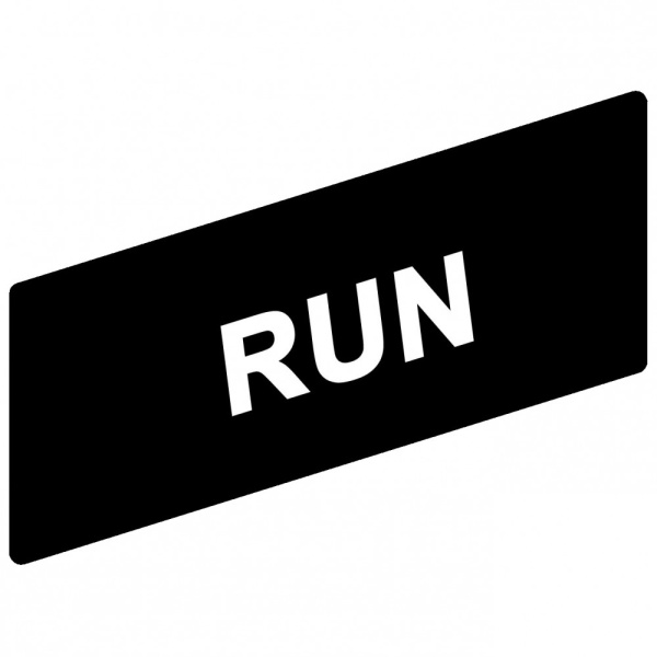 ZBY02334 Маркировка RUN, Schneider Electric 