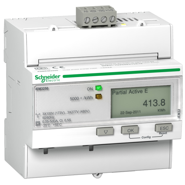 A9MEM3250R | Счетчик электроэнергии iEM3250, Schneider Electric