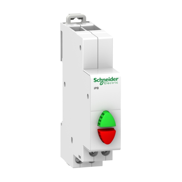 A9E18034 | Кнопка iPB, красный/зеленый 1НЗ/1НО, Schneider Electric