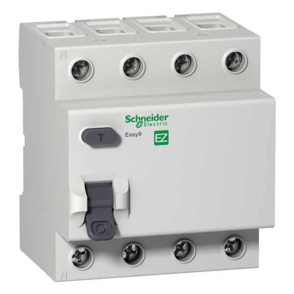  | УЗО, серия Easy9, 3p+N, 40А, 300мА, тип AC, Schneider Electric