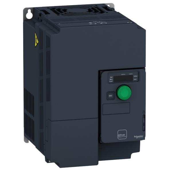 ATV320U55N4C | Преобразователь частоты, серия ATV320, 5,5 кВт, 14,3 А, перегрузка 150 %, 380 В, Schneider Electric