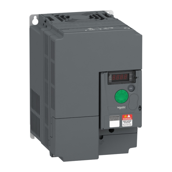 ATV310HU75N4E | Преобразователь частоты, серия ATV310, 7,5 кВт, 17 А, перегрузка 150 %, 380 В, Schneider Electric